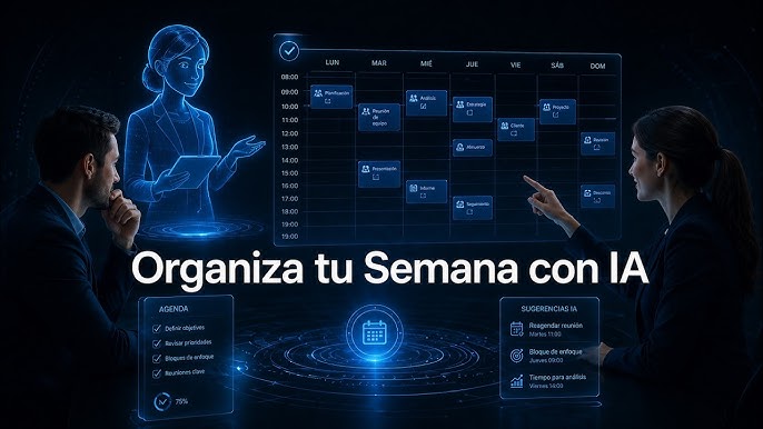 Cómo usar la IA para organizar tu semana laboral 